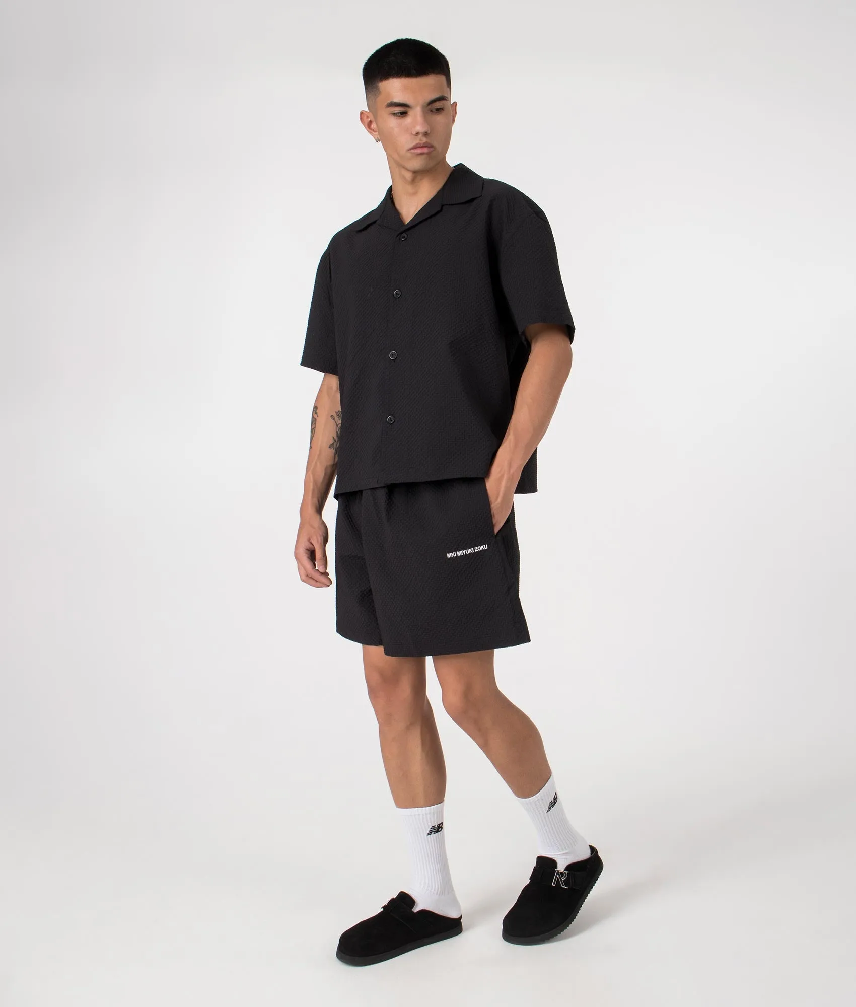 Oversized Seersucker Vacation Shirt sold by EQVVS product image thumbnail 2
