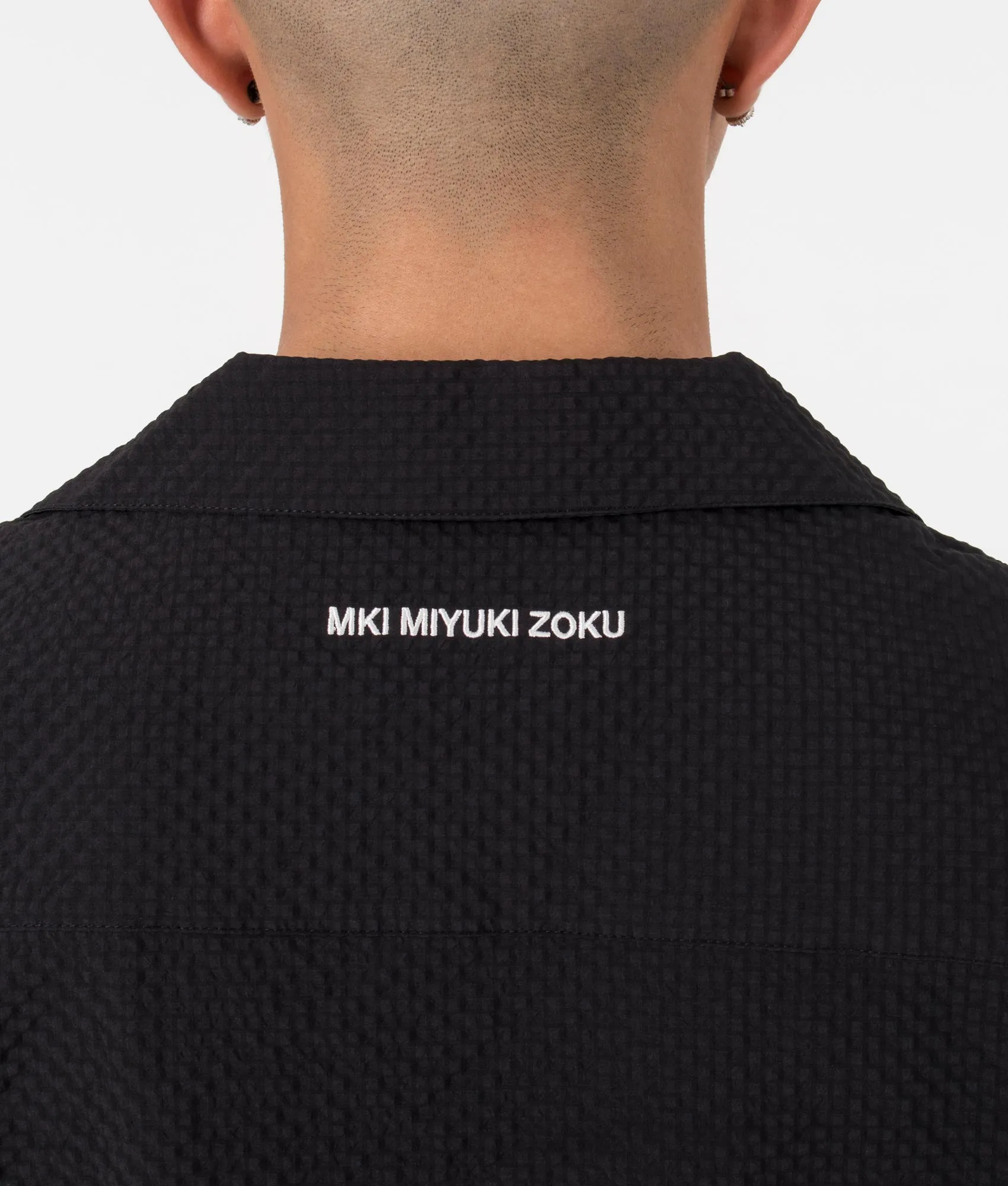 Oversized Seersucker Vacation Shirt sold by EQVVS product image thumbnail 3