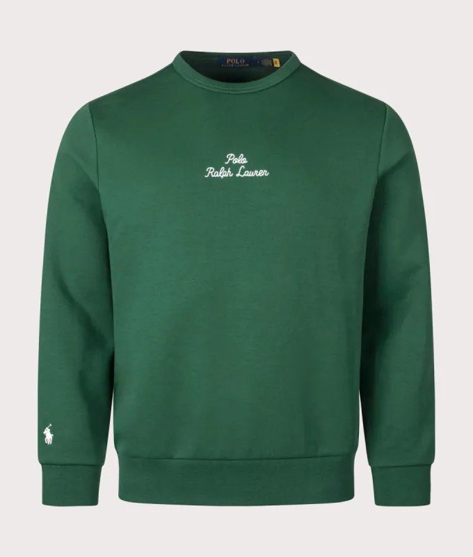 Embroidered Logo Double Knit Sweatshirt sold by EQVVS