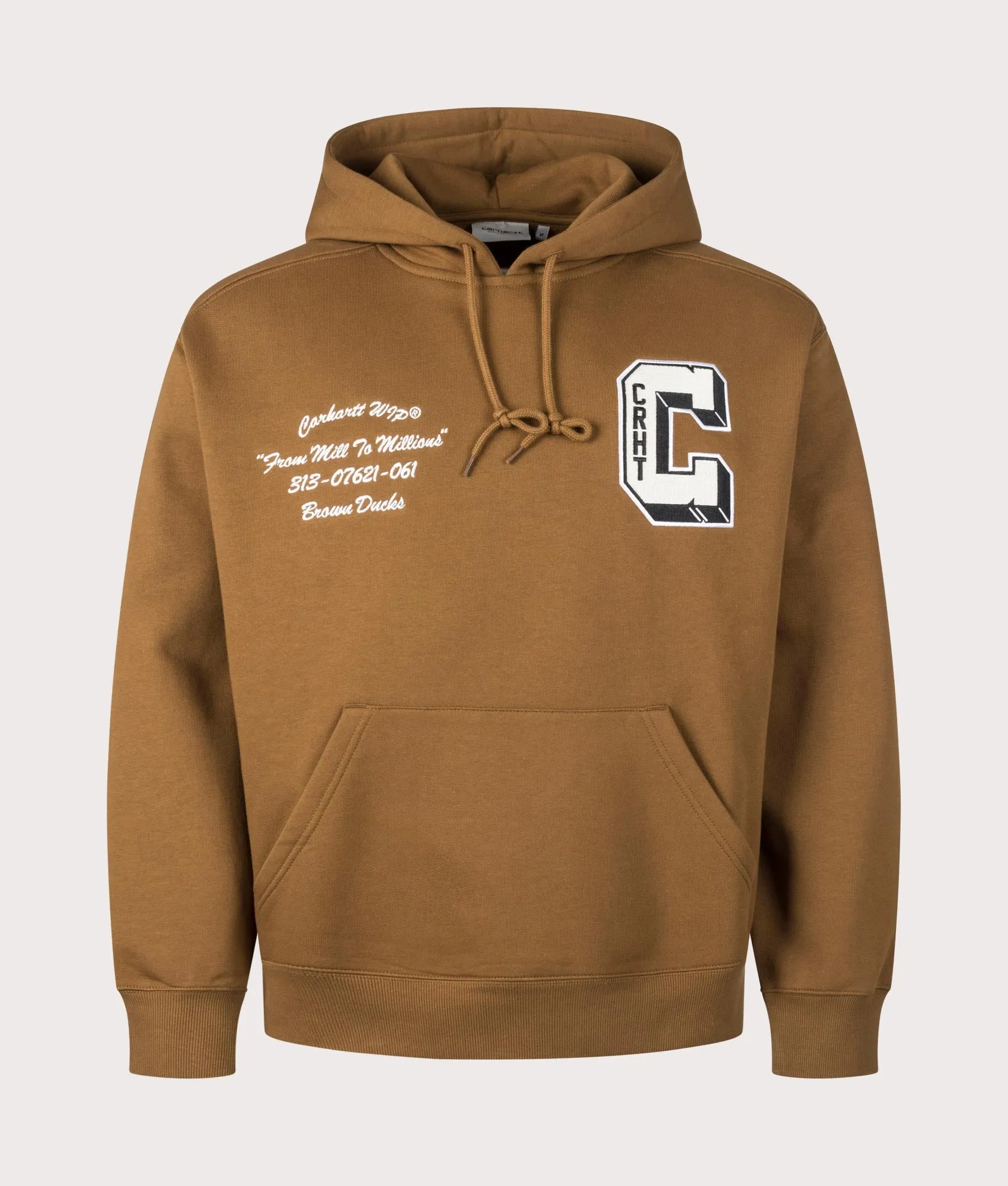 Oversized Fit Brown Ducks Hoodie sold by EQVVS