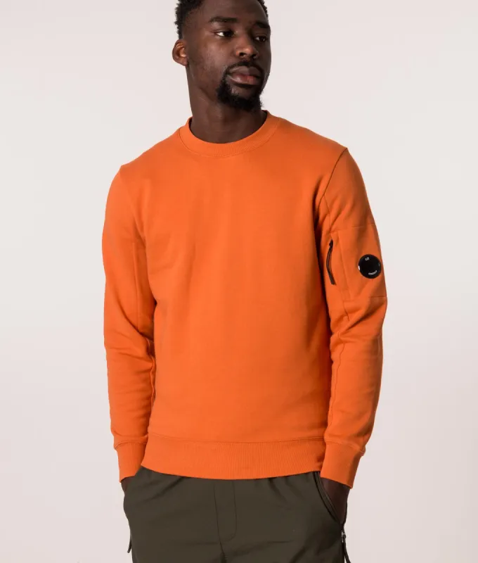 Diagonal Raised Fleece Sweatshirt made by C.P. Company