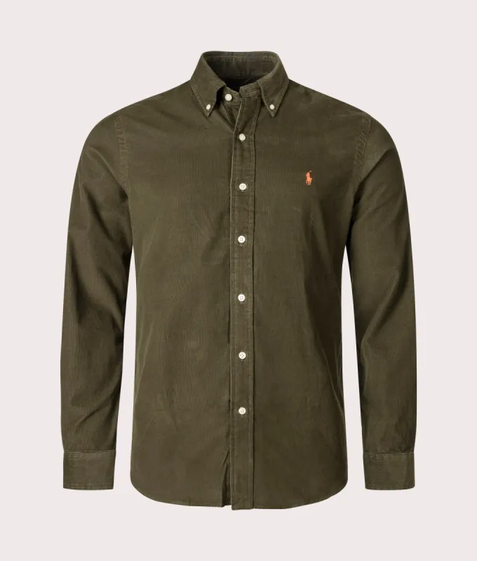 Custom Fit Corduroy Shirt made by Polo by Ralph Lauren