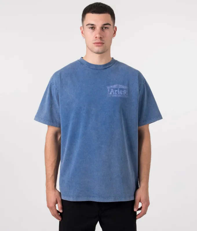 Aged Ancient Temple T-Shirt sold by EQVVS