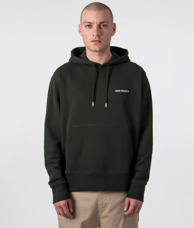 Relaxed Fit Arne Logo Hoodie sold by EQVVS