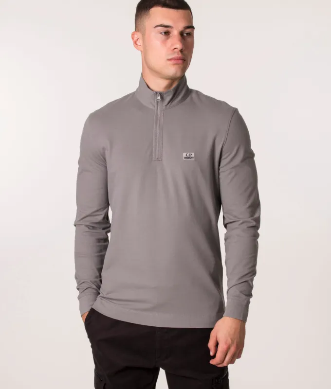 Quarter Zip Sweatshirt made by C.P. Company