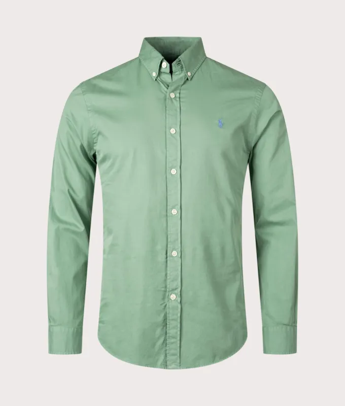 Slim Fit Twill Sport Shirt sold by EQVVS