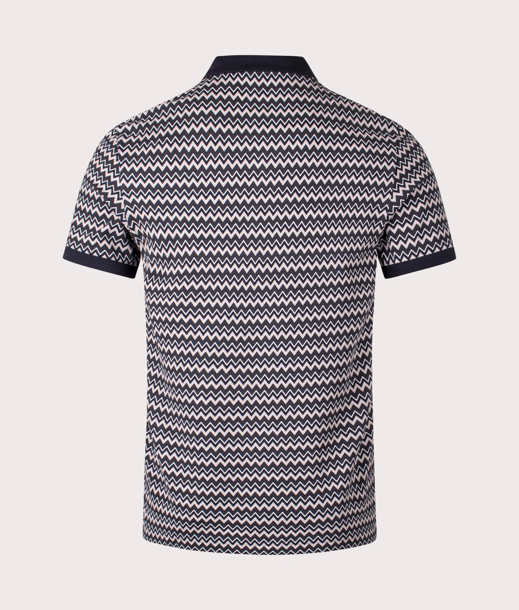 Zig Zag Print Fred Perry Polo Shirt sold by EQVVS product image thumbnail 3