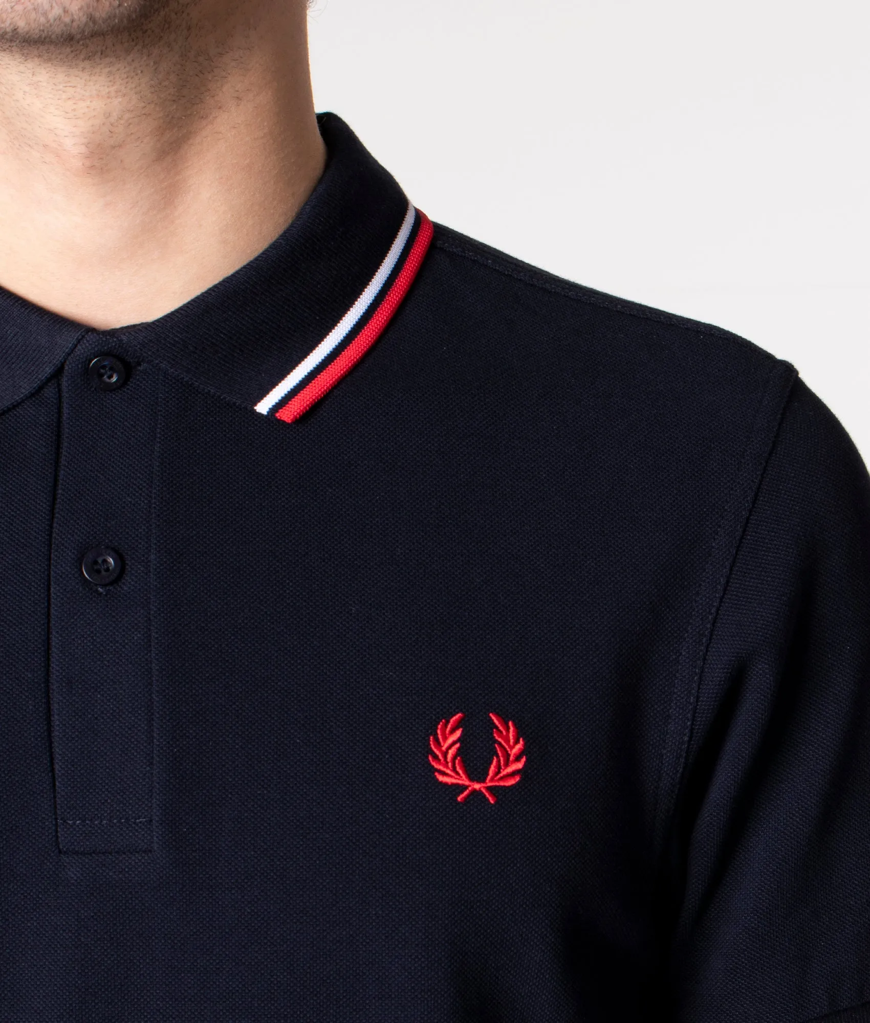 Twin Tipped Fred Perry Polo Shirt sold by EQVVS product image thumbnail 3