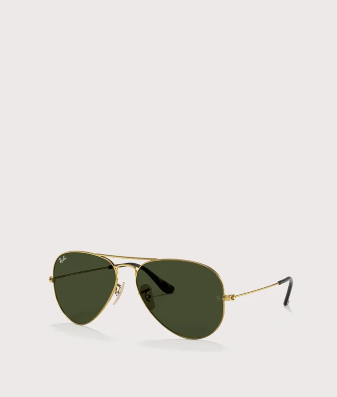 Aviator Large Metal Sunglasses sold by EQVVS