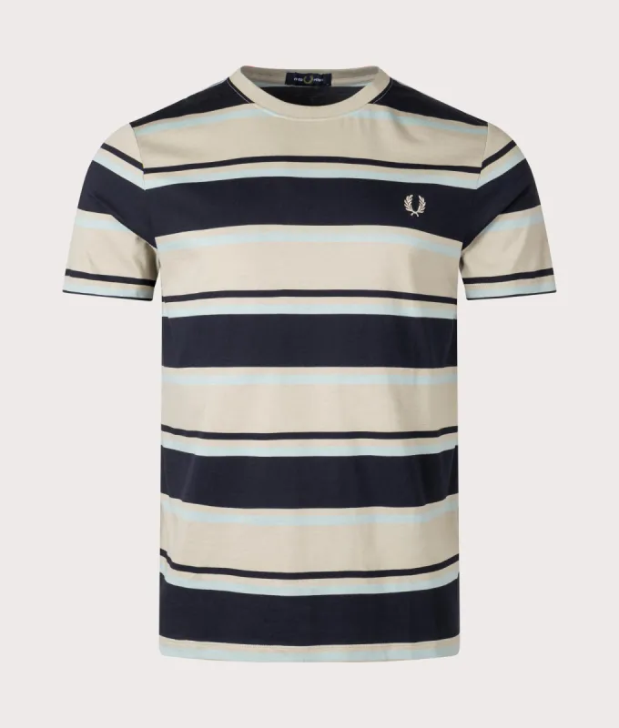 Bold Stripe T-Shirt sold by EQVVS