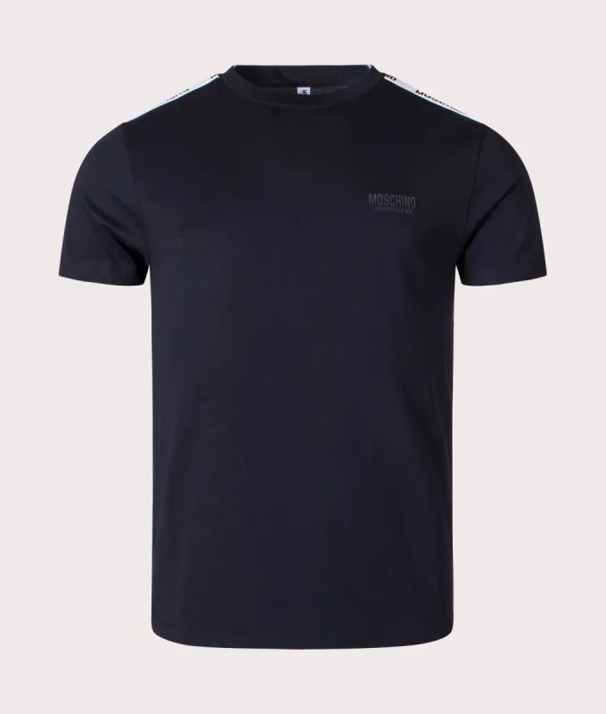 Shoulder Logo Tape T-Shirt sold by EQVVS