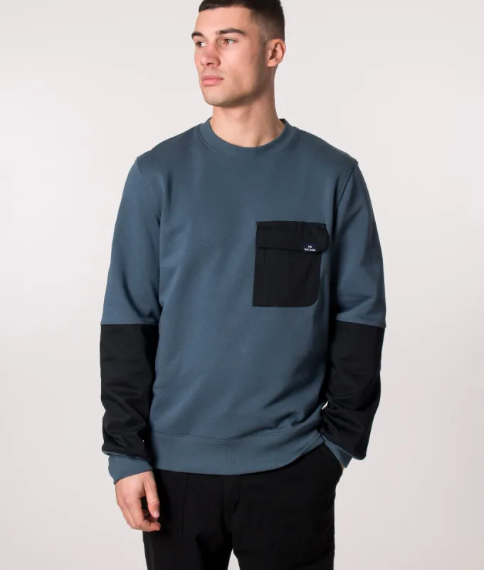 Cargo Pocket Sweatshirt made by EQVVS