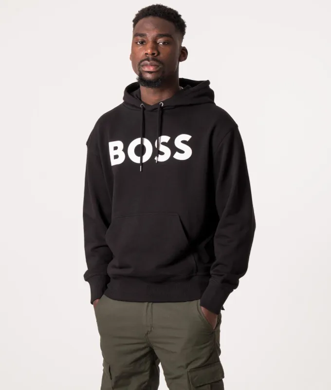 Logo Print Webasic Hoodie made by EQVVS