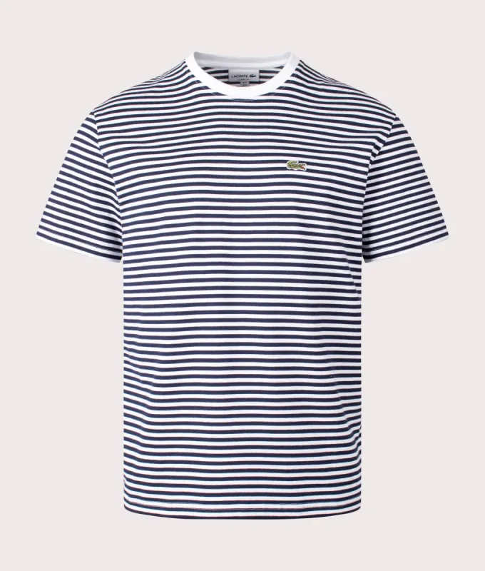 Heavy Cotton Striped T-Shirt sold by EQVVS