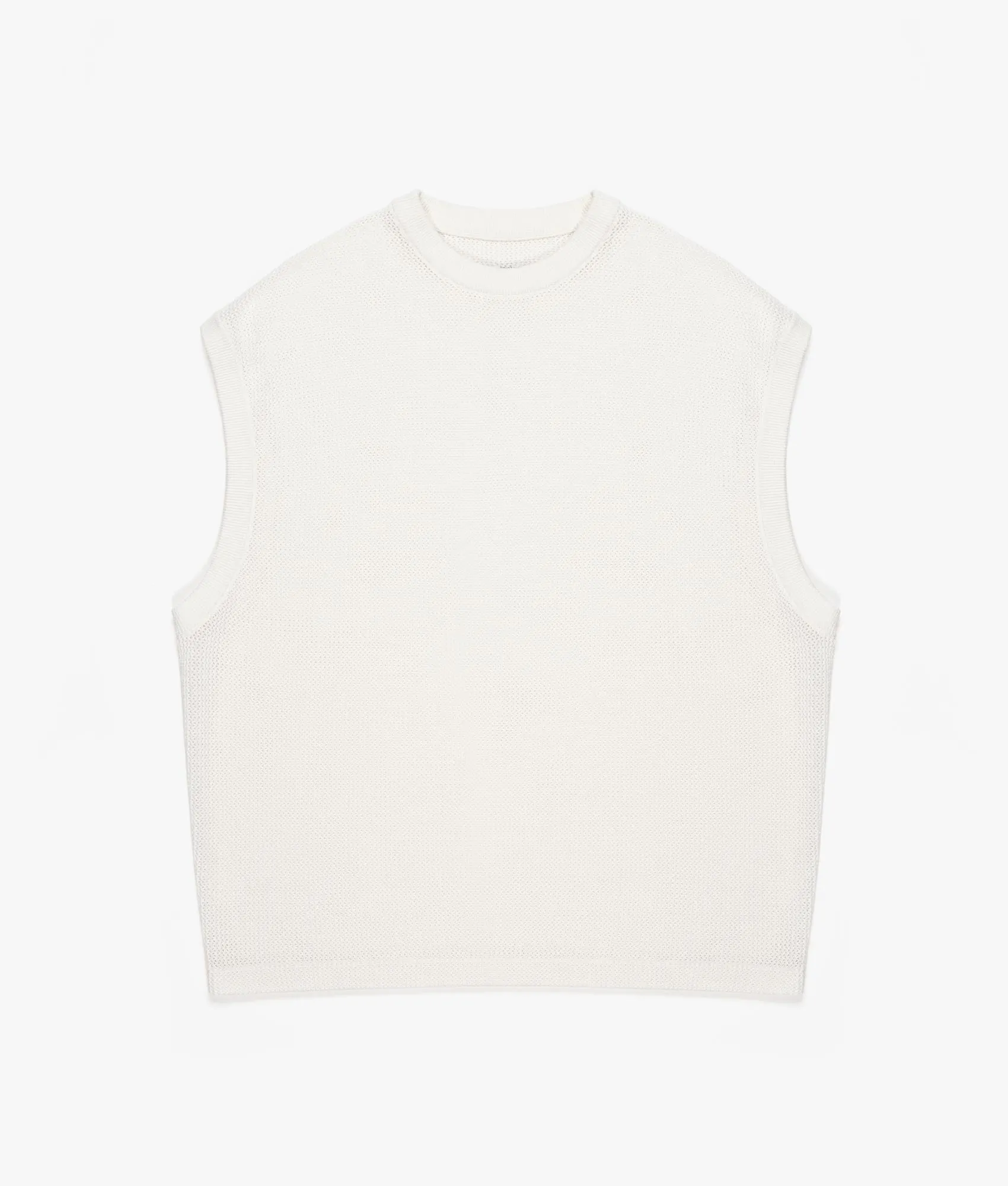 Oversized Loose Gauge Vest sold by EQVVS product image thumbnail 3