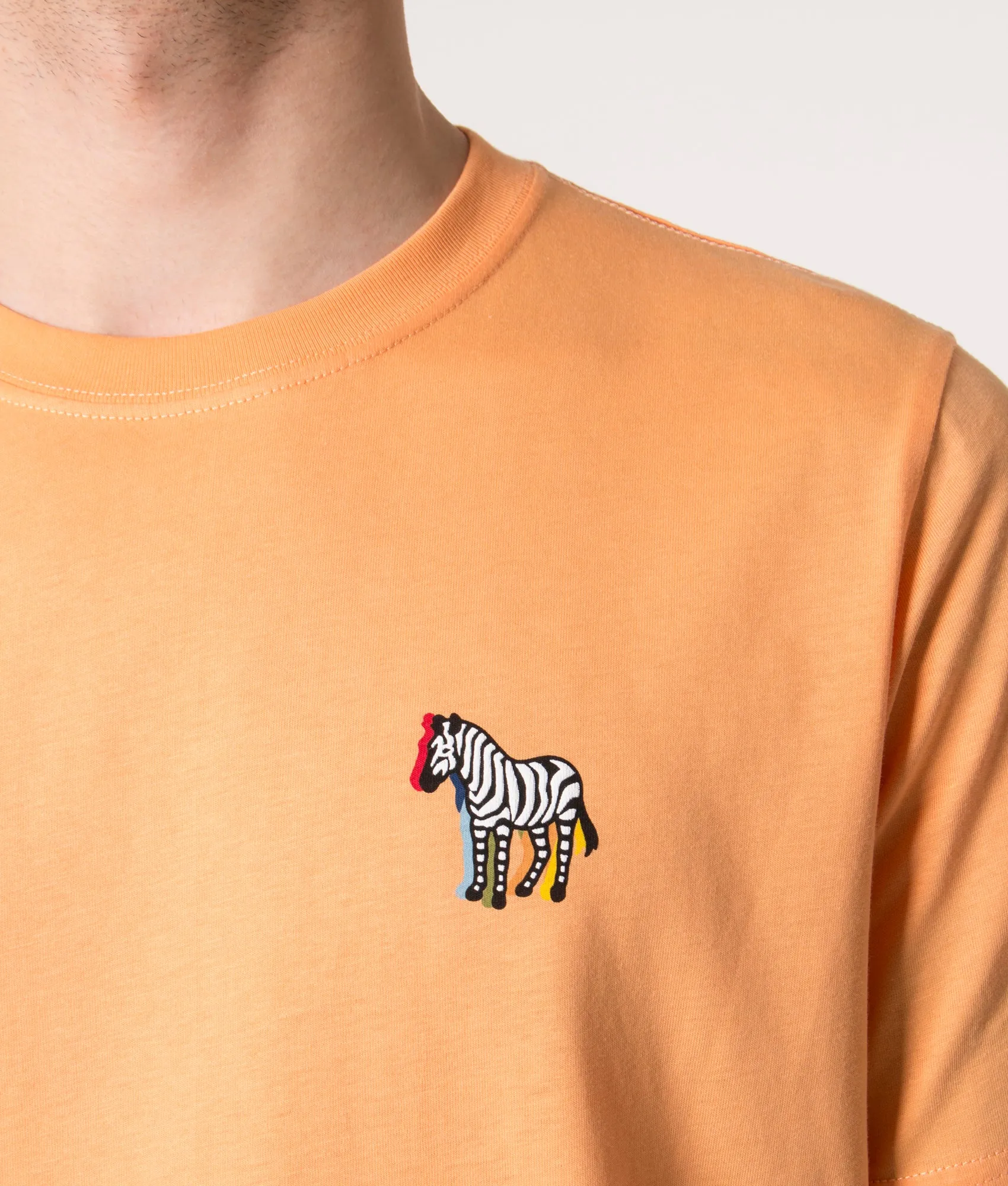 Black and White Zebra Logo T-Shirt sold by EQVVS product image thumbnail 2