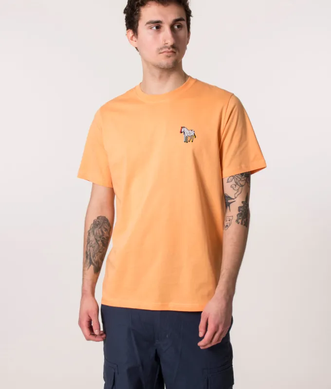 Black and White Zebra Logo T-Shirt sold by EQVVS