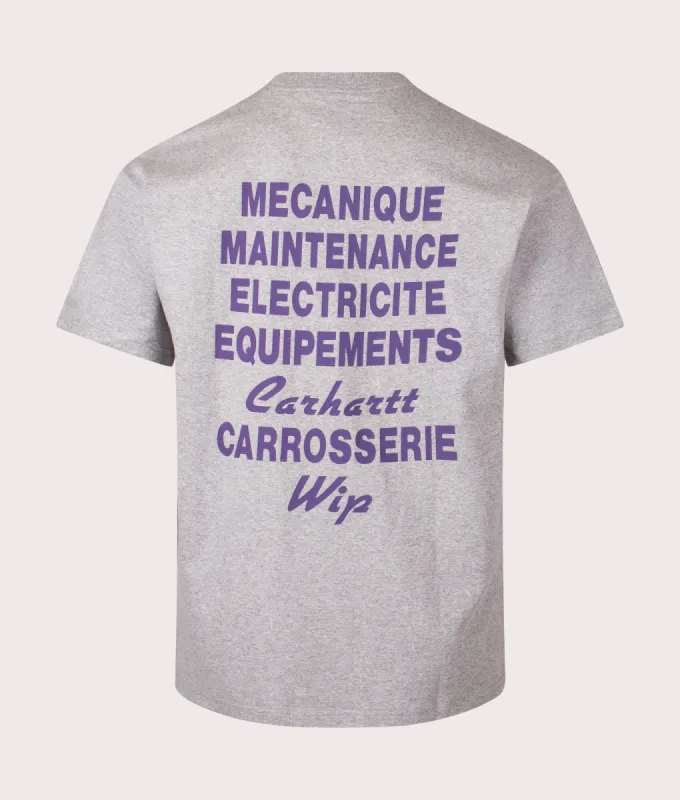 Relaxed Fit Mechanics T-Shirt sold by EQVVS