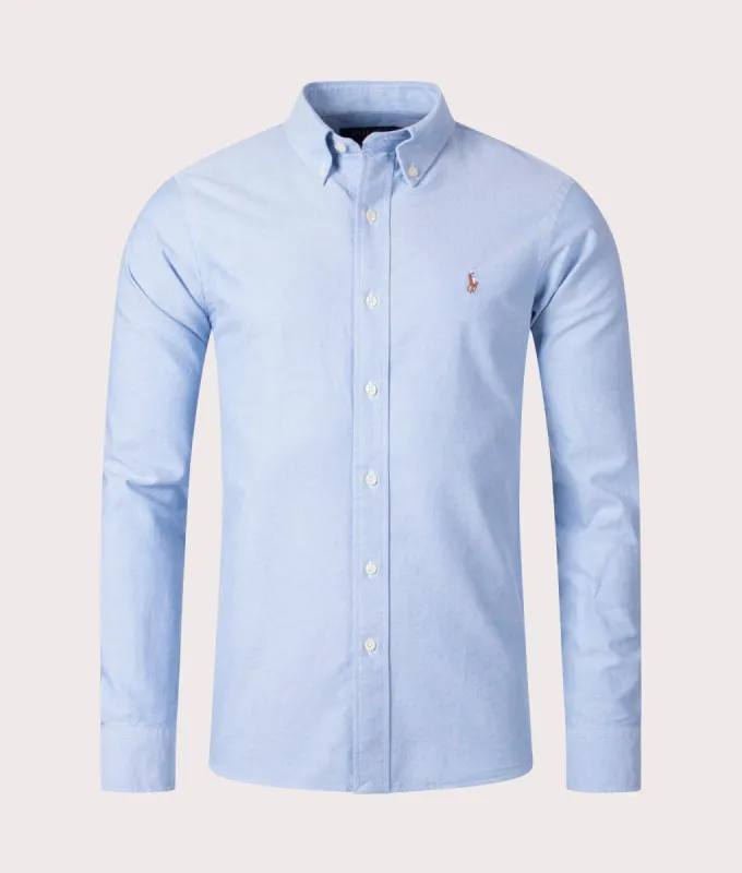Custom Slim Fit Oxford Shirt sold by EQVVS