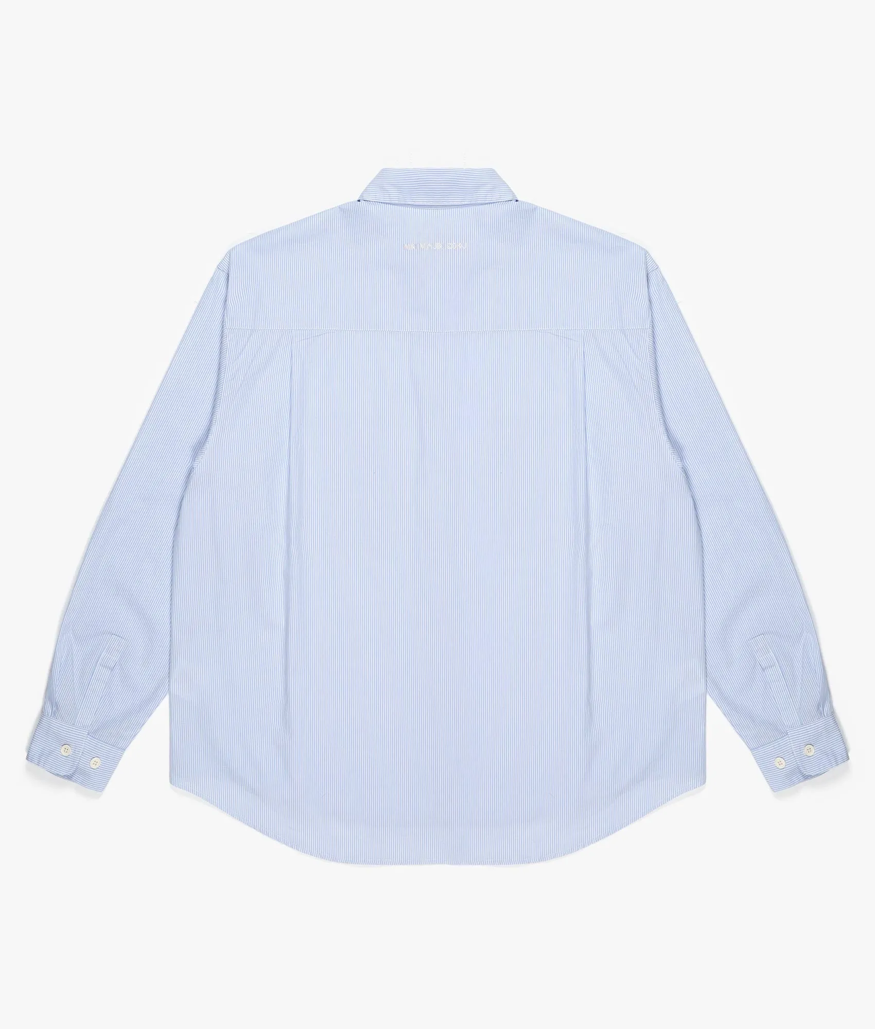 Oversized Striped Dress Shirt sold by EQVVS product image thumbnail 4