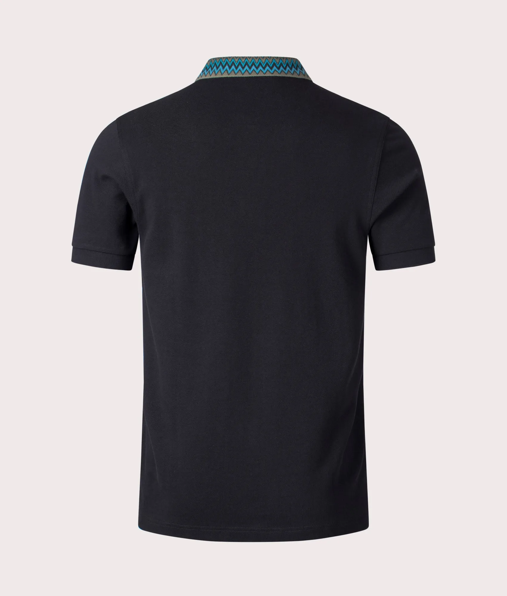 Jacquard Collar Polo Shirt sold by EQVVS product image thumbnail 3