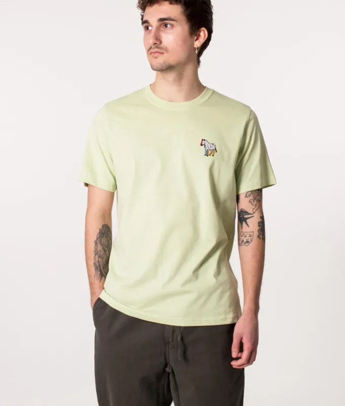 Black and White Zebra Logo T-Shirt sold by EQVVS