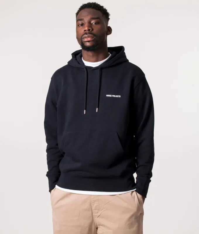 Relaxed Fit Arne Logo Hoodie sold by EQVVS