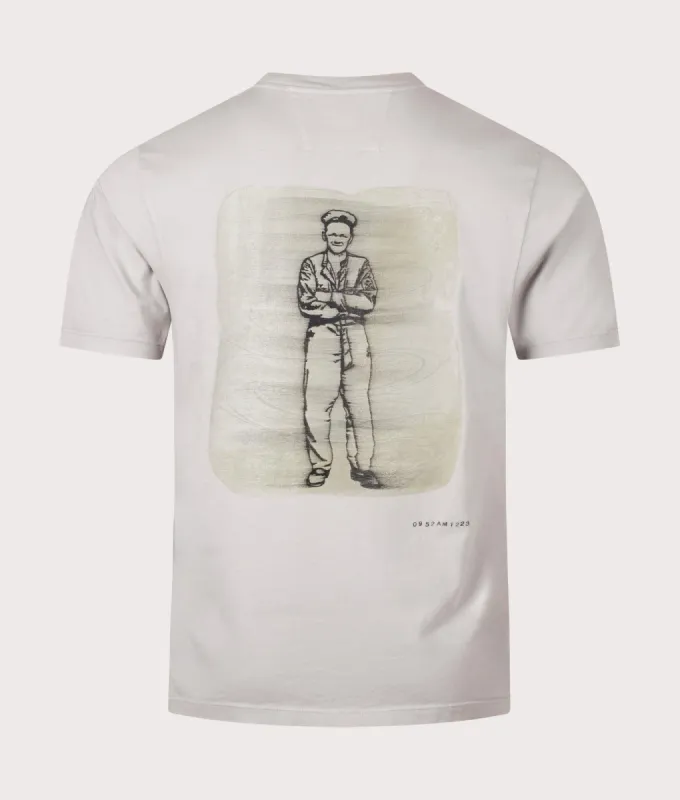 24/1 Jersey Artisinal British Sailor T-Shirt sold by EQVVS