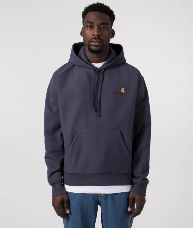 Relaxed Fit American Script Hoodie sold by EQVVS