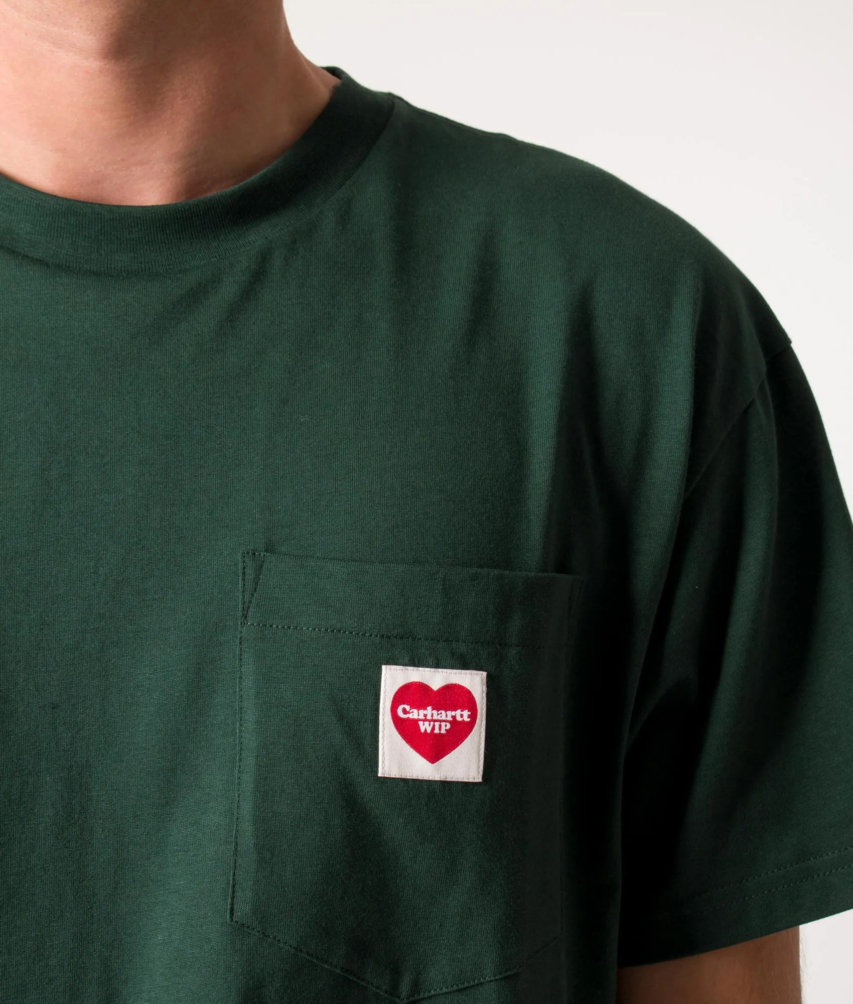 Relaxed Fit Pocket Heart T-Shirt sold by EQVVS product image thumbnail 2