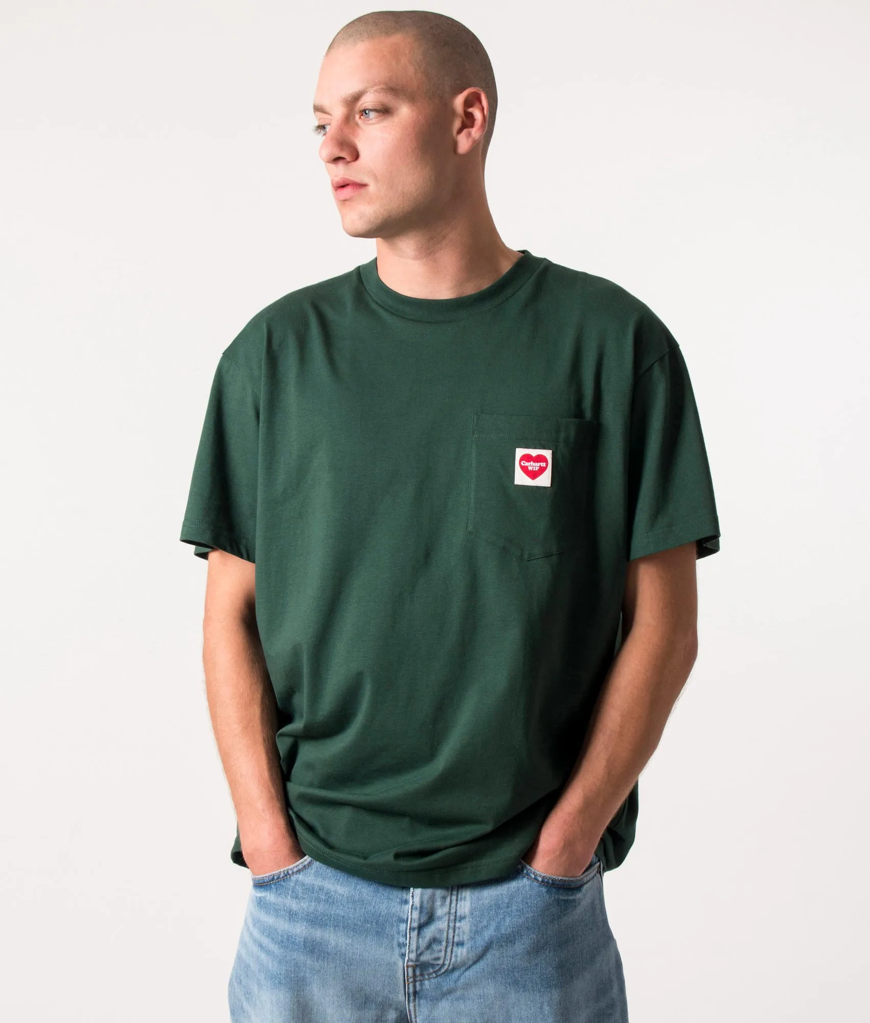 Relaxed Fit Pocket Heart T-Shirt sold by EQVVS