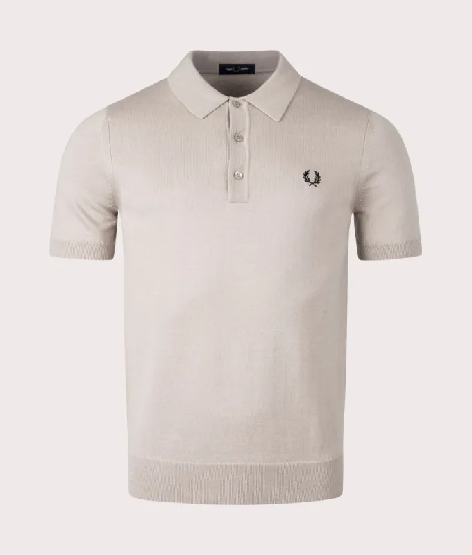 Classic Knitted Polo Shirt sold by EQVVS