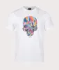 Multi Col Skull T-Shirt sold by EQVVS