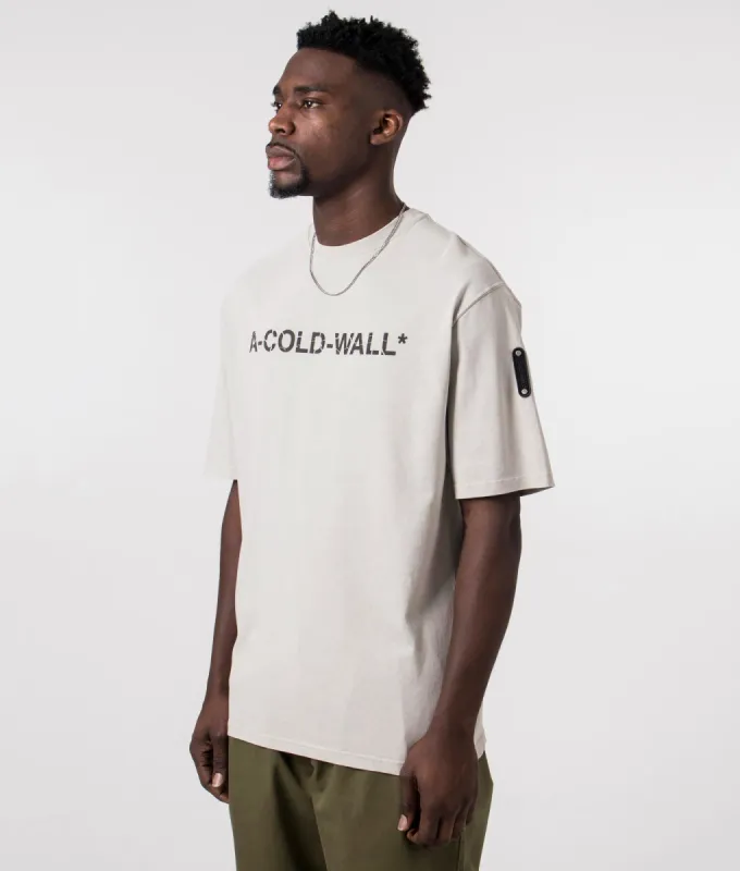 Relaxed Fit Overdye Logo T-Shirt sold by EQVVS