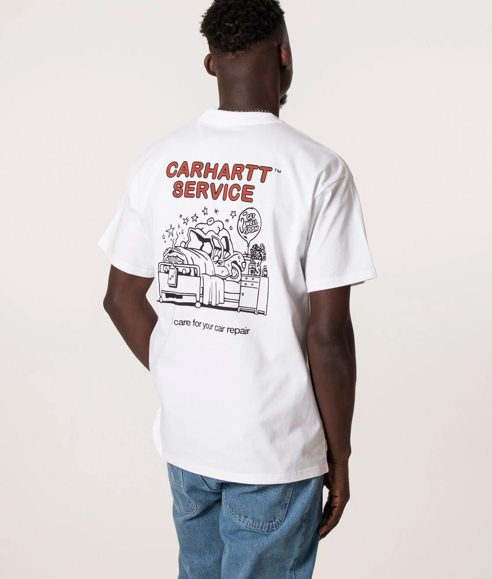 Relaxed Fit Car Repair T-Shirt sold by EQVVS