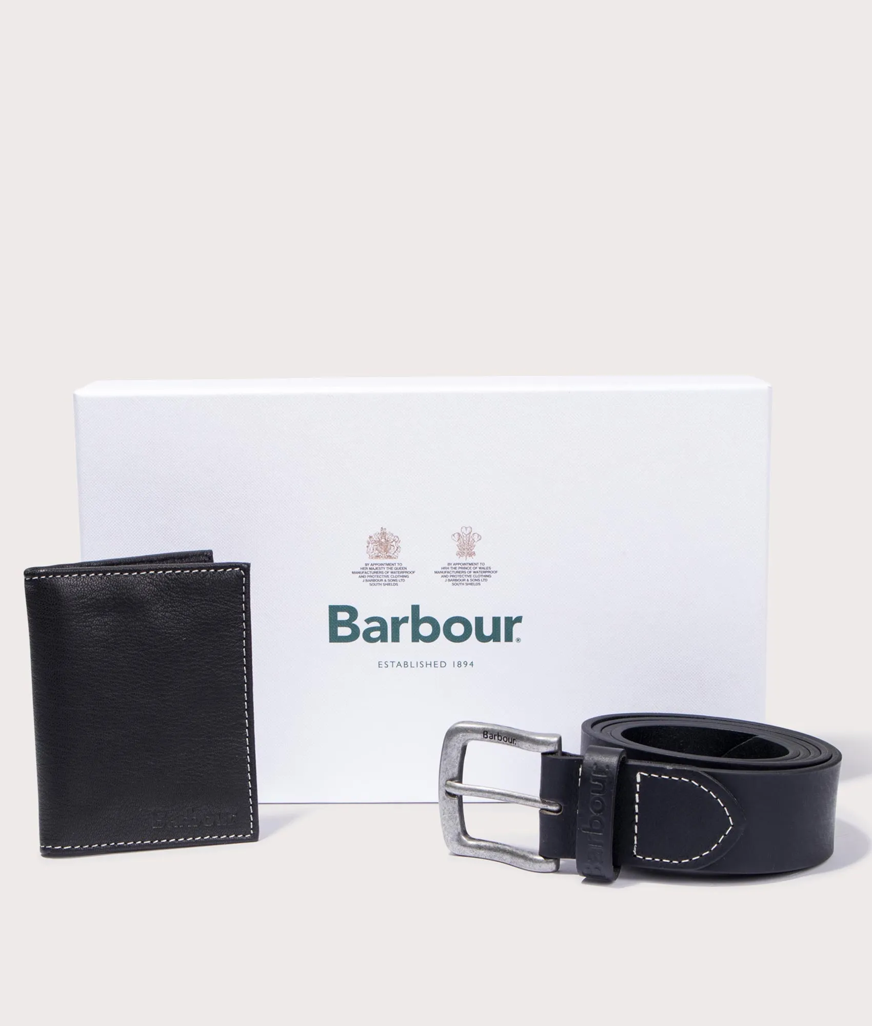 Leather Belt and Billfold Wallet Gift Set sold by EQVVS