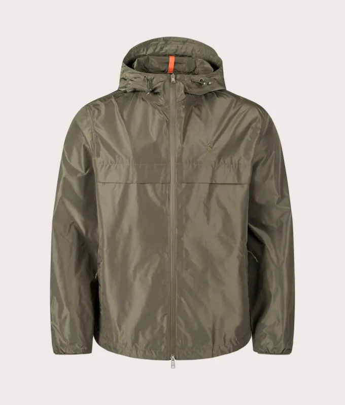 Zip Through Hooded Windbreaker Jacket sold by EQVVS