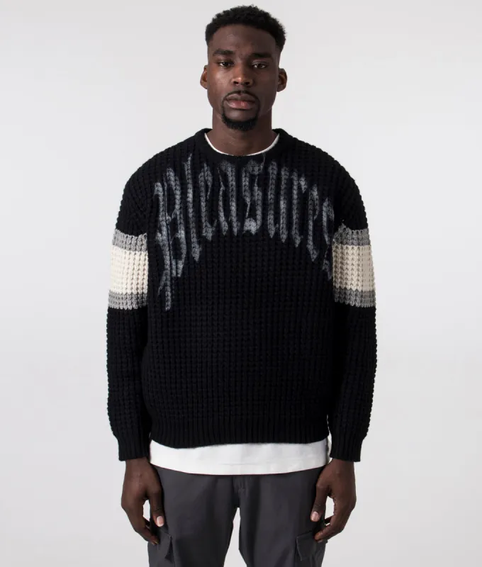 Relaxed Fit Twitch Chunky Knit Jumper sold by EQVVS