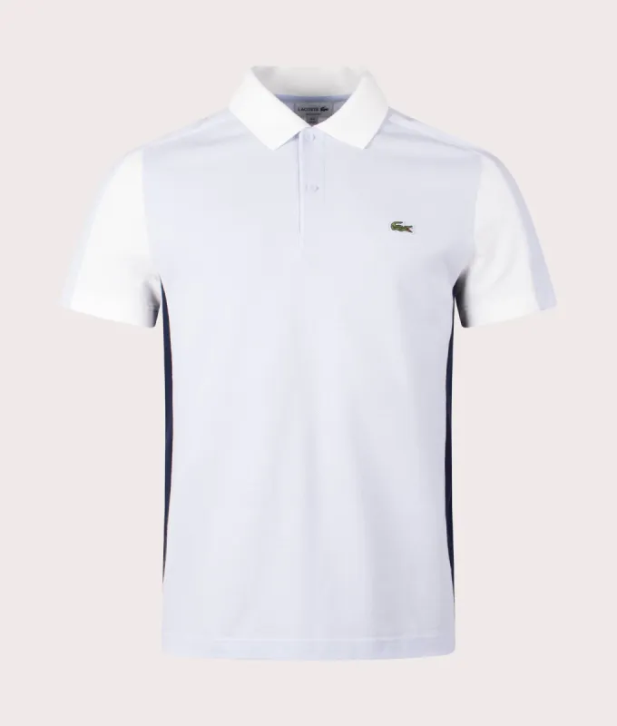 Cotton Piqué Colourblock Polo Shirt sold by EQVVS