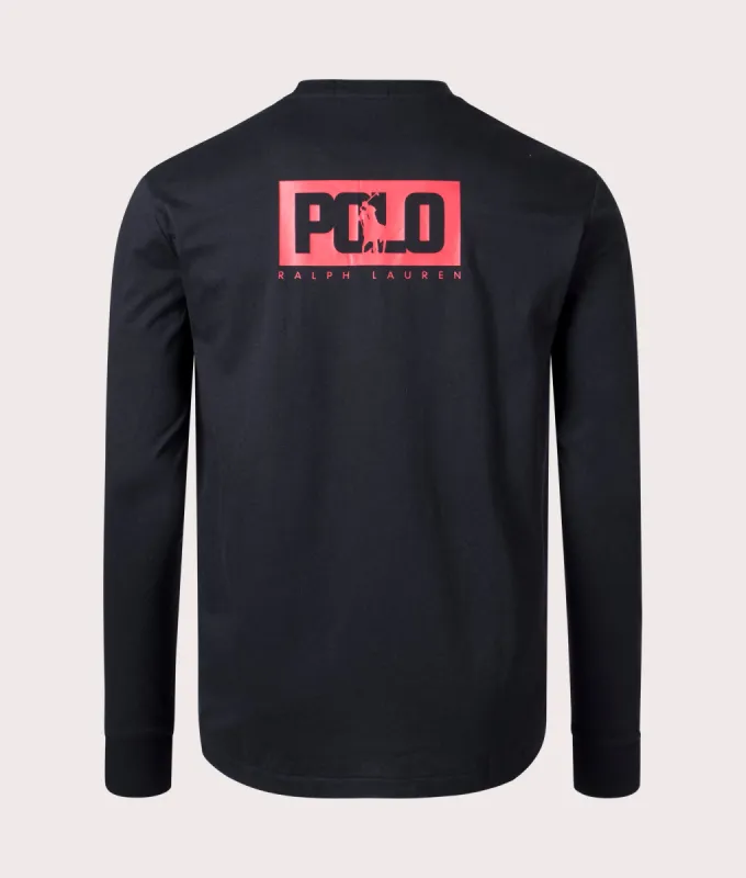 Classic Fit Logo Long Sleeve T-Shirt sold by EQVVS