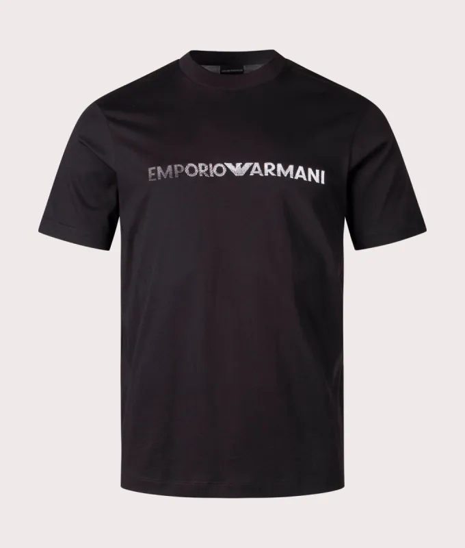 Embroidered logo T-Shirt sold by EQVVS