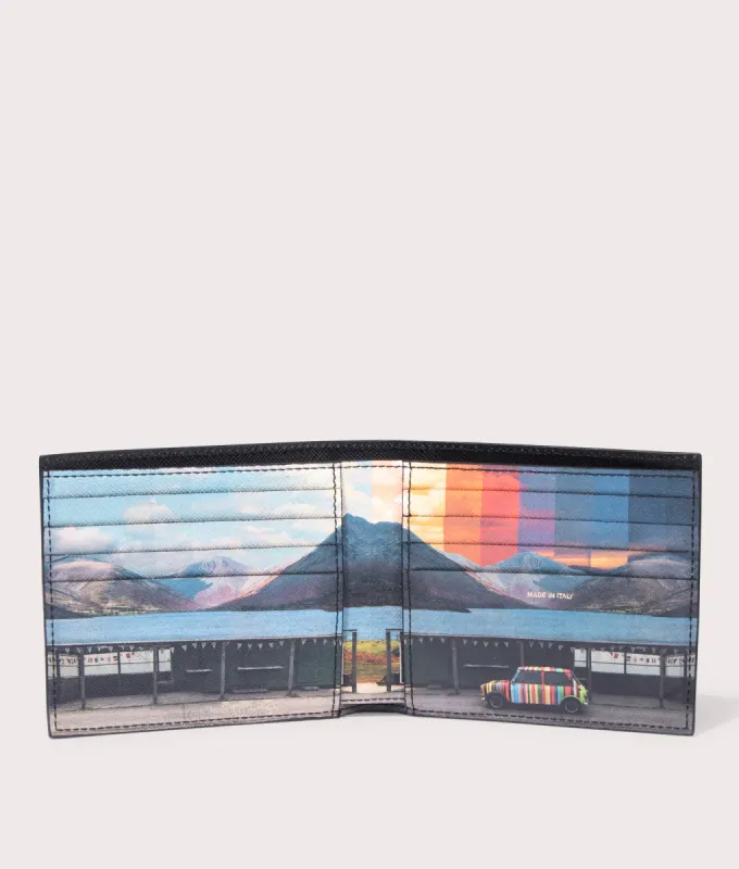 Mini Mountain Logo Billfold Wallet sold by EQVVS