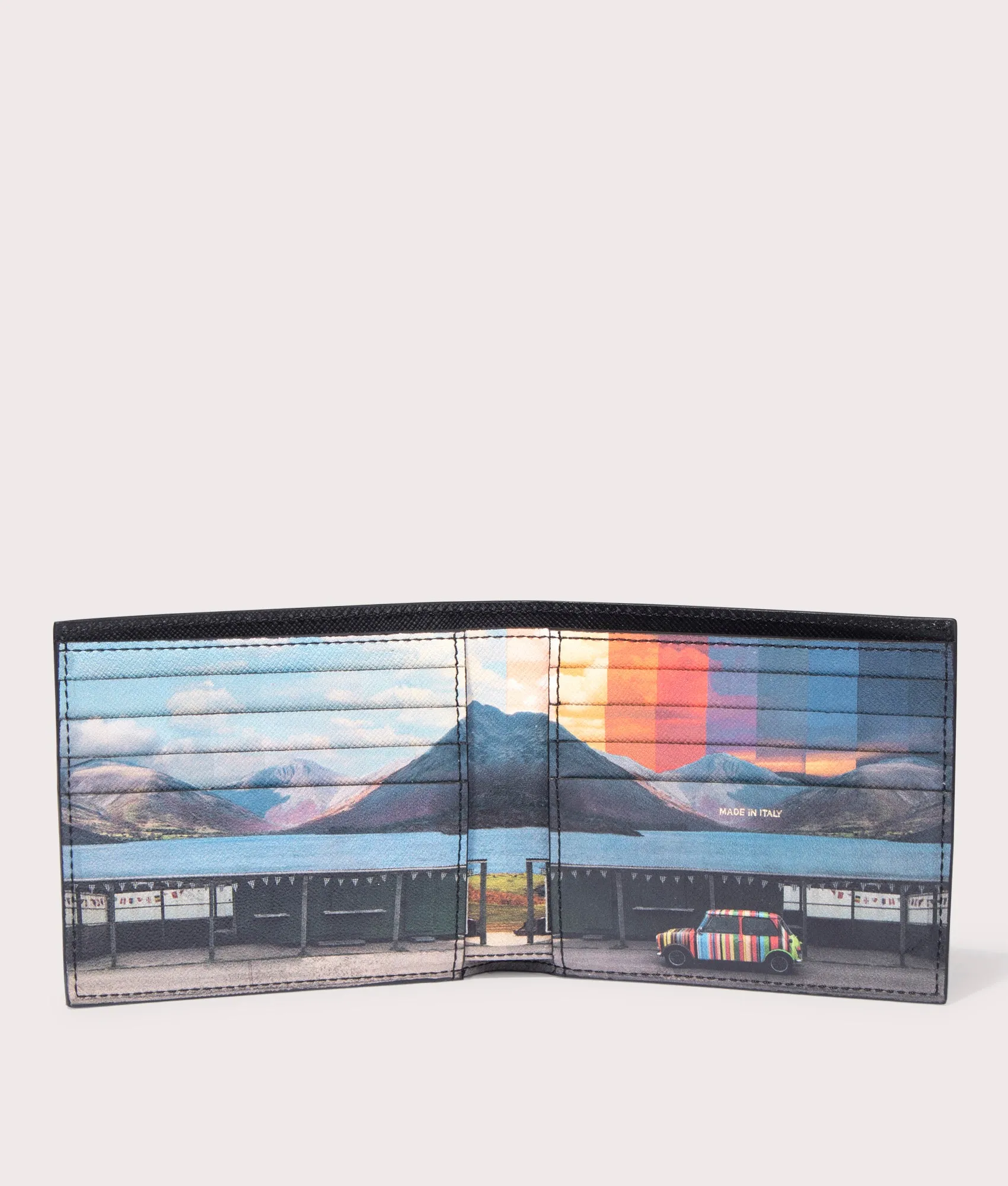 Mini Mountain Logo Billfold Wallet sold by EQVVS