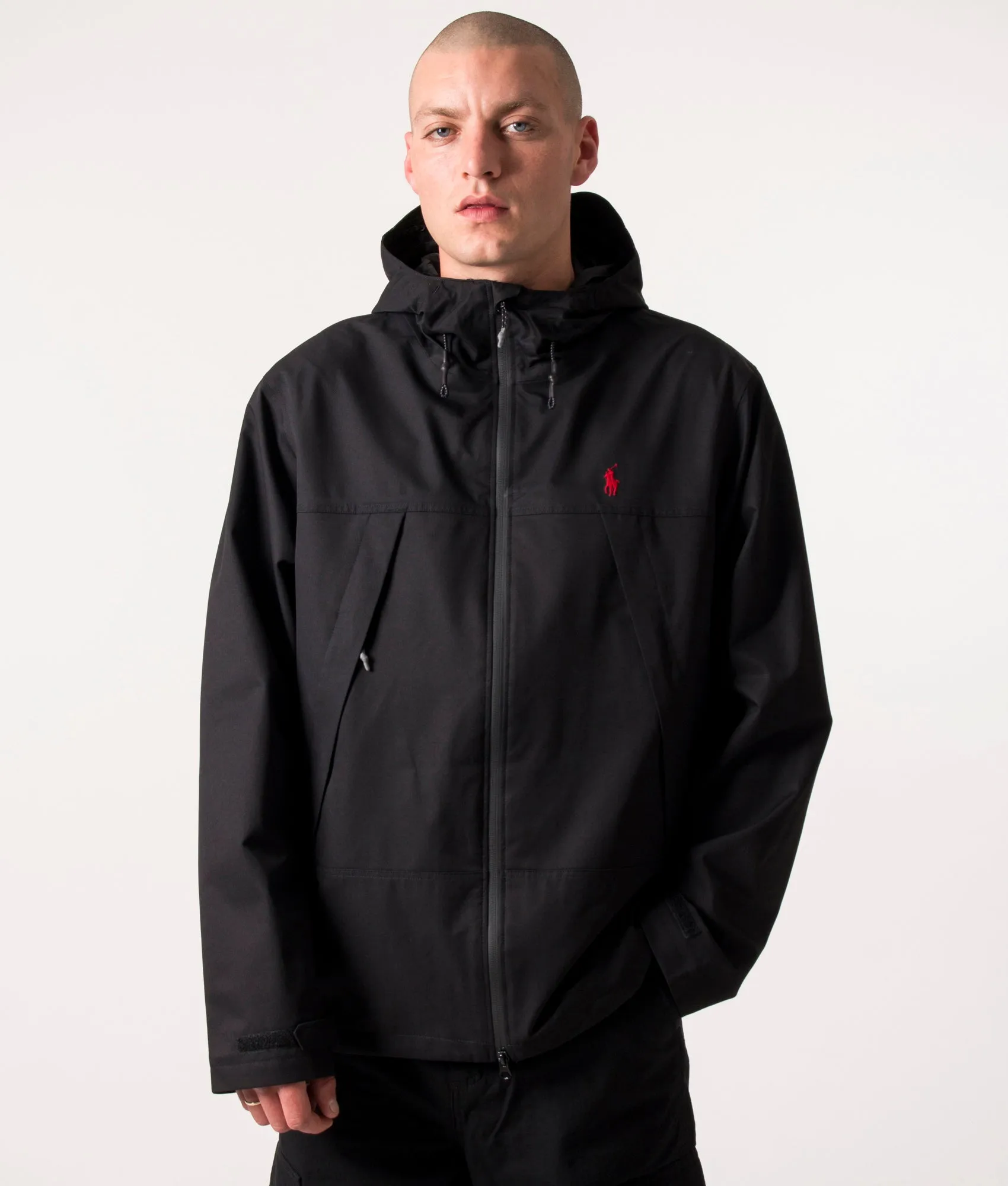 Water-Resistant Hooded Jacket sold by EQVVS