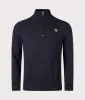 Zebra Badge Quarter Zip Sweatshirt sold by EQVVS