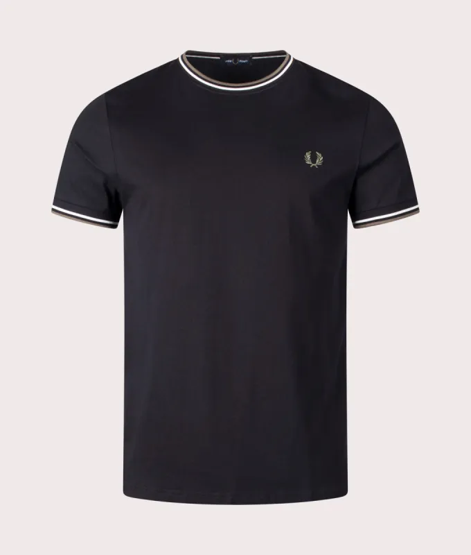 Twin Tipped T-Shirt made by Fred Perry
