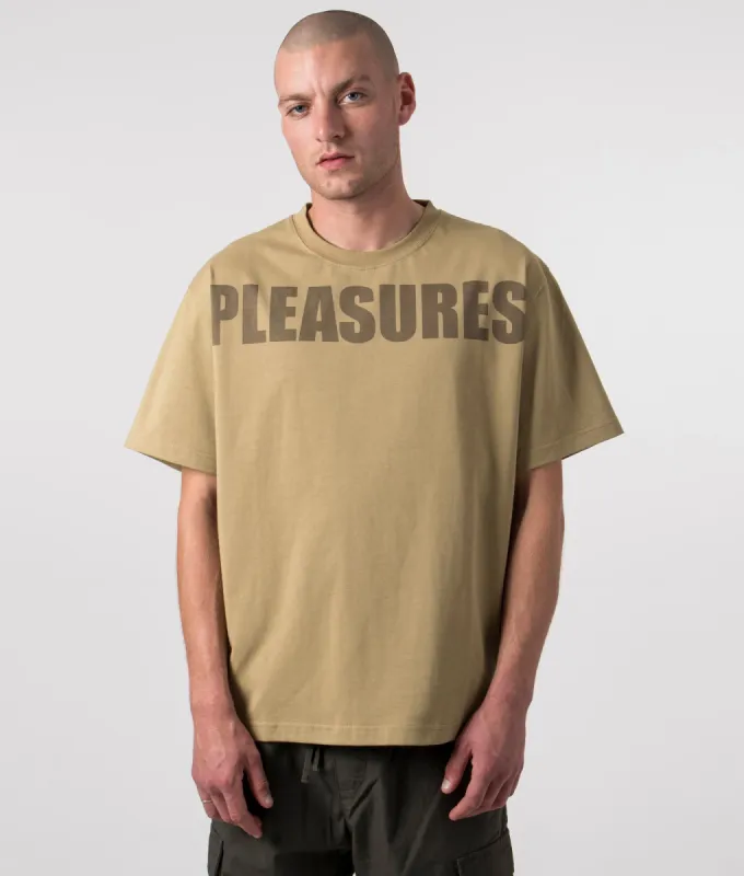 Relaxed Fit Expand Heavyweight T-Shirt made by Pleasures
