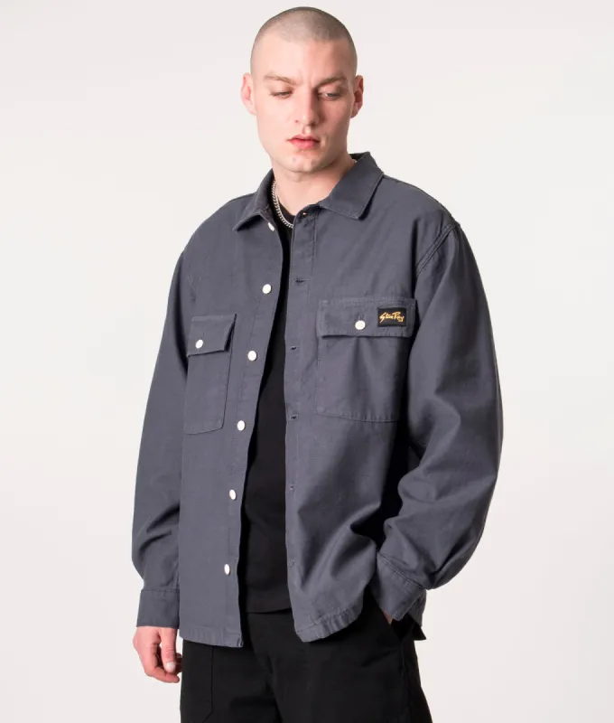 Relaxed Fit CPO Overshirt sold by EQVVS