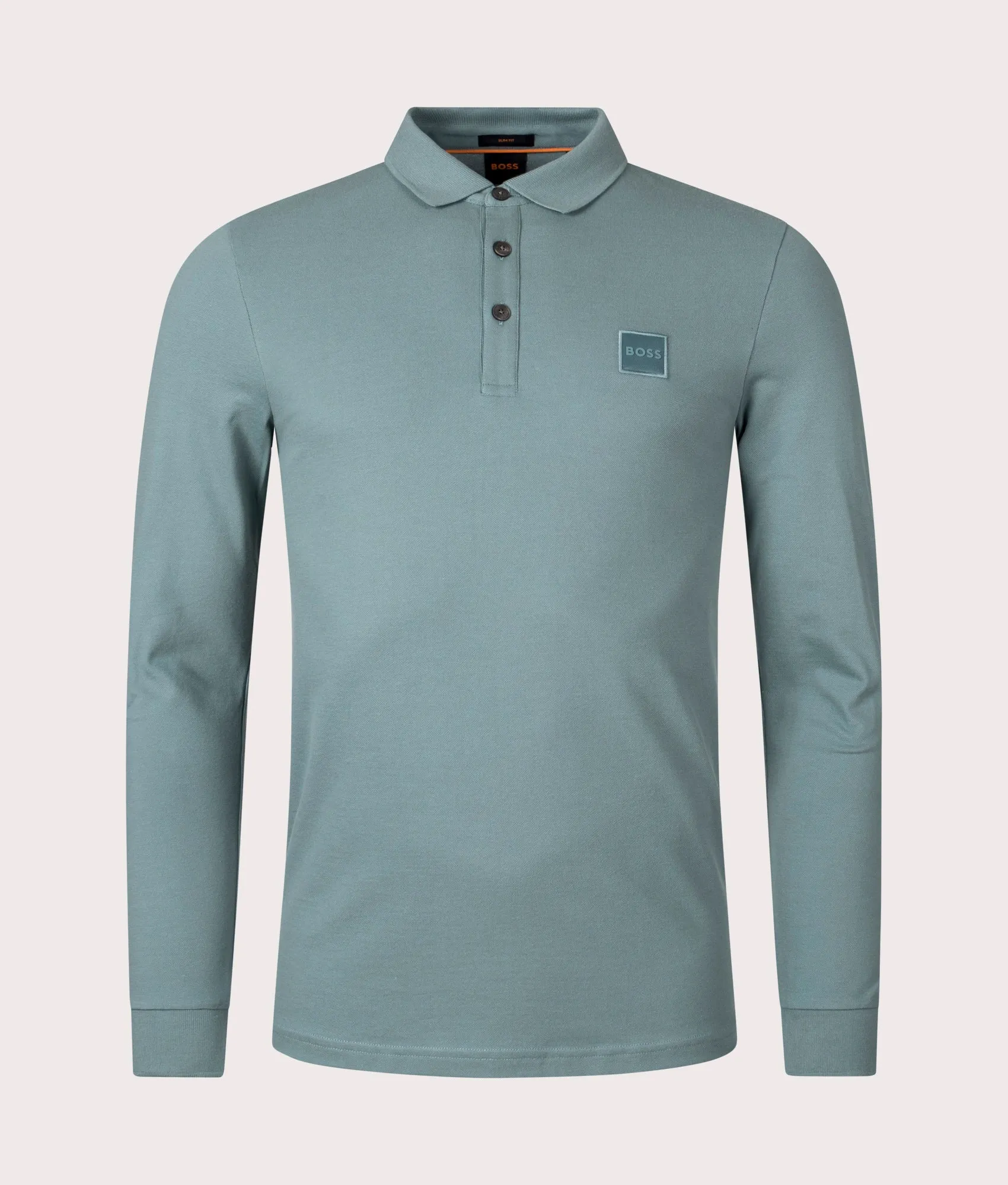 Slim Fit Long Sleeve Passerby Polo Shirt sold by EQVVS