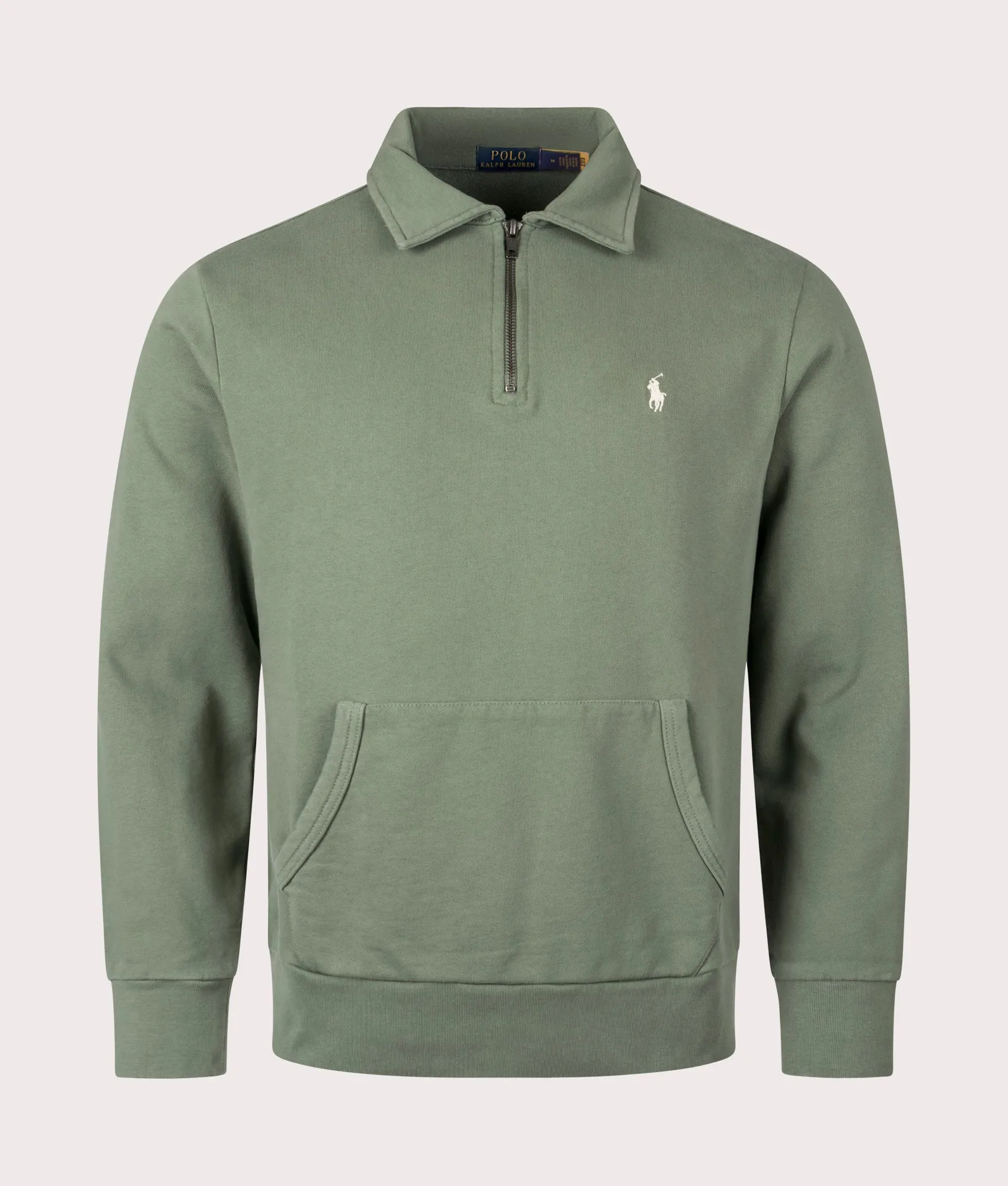 Quarter Zip Loopback Terry Sweatshirt sold by EQVVS